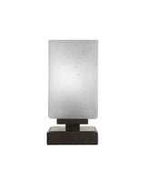 Luna 1 Light Table Lamp 8.25 Inches Tall and 4 Inches Wide by Toltec - 52-4825