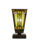 Luna 1 Light Table Lamp 8.5 Inches Tall and 5 Inches Wide by Toltec - 52-585