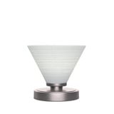 Luna 1 Light Table Lamp 6.5 Inches Tall and 7 Inches Wide by Toltec - 51-765