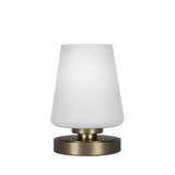 Luna One Light Table Lamp 8.5 Inches Tall and 6 Inches Wide by Toltec  - 51-685