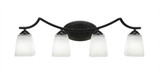 Zilo 4 Light Vanity Light 30.25 Inch Length by Toltec - 554--825-3025
