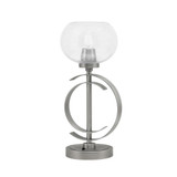One Light Accent Lamp 16.5 Inches Tall and 7.25 Inches Width by Toltec  - 56-GP-202
