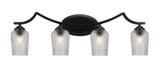 Zilo 4 Light Textured Vanity Light by Toltec - 554-3125-1075-775