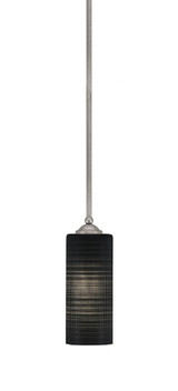 Zilo 1 Light Stem Hung Mini Pendant 10.5 Inch Tall by Toltec - 560-MB-4092