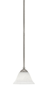 Zilo 1 Light Stem Hung Small Pendant 7 Inch Wide by Toltec - 560-MB-311