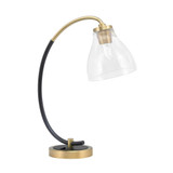 1 Light Desk Lamp 18.25 Inches Tall and 15.5 Inches Width by Toltec  - 57-MBNAB-4760