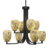 Apollo 8 Light Large Chandelier by Toltec 578-2823 - 578-2823