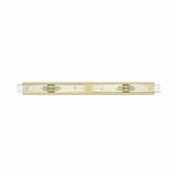 Boreas 4 Light Bath Vanity 4.5 Inch Tall and 50.75 Inch Wide by Innovations - 617L-4W-G617-11