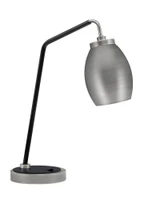 1 Light Desk Lamp 16.5 Inches High and 15 Inches Width by Toltec  - 59-GPMB-426-MB