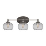 Capri 3 Light Vanity Light 24 Inch Length by Toltec - 5913-87524