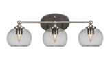 Capri 3 Light Vanity Light 24 Inch Length by Toltec - 5913-87524