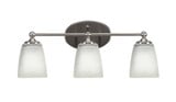 Capri 3 Light Vanity Light 21.25 Inch Length by Toltec - 5913-8752125