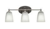 Capri 3 Light Vanity Light 21.25 Inch Length by Toltec - 5913-8752125