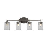 Capri 4 Light Vanity Light 29 Inch Wide by Toltec - 5914-2910