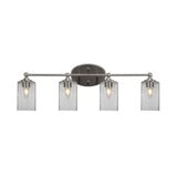 Capri 4 Light Vanity Light 29 Inch Wide by Toltec - 5914-2910