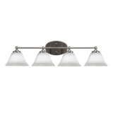 Capri 4 Light Vanity Light 31.75 Inch Wide by Toltec - 5914-317575