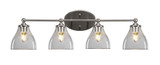 Capri 4 Light Vanity Light 31.25 Inch Wide by Toltec - 5914-312595