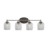 Capri 4 Light Vanity Bar Light 31 Inch Length by Toltec - 5914-3195