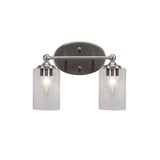 Capri 2 Light Bubble Vanity Light 13 Inch Length by Toltec - 5912-97513