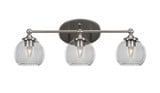 Capri 3 Light Vanity Light 22.75 Inch Length by Toltec - 5913-852275