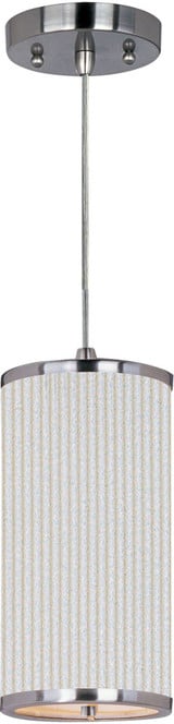Elements One Light Mini Pendant with Cord 6.25 x 13.75 inches by ET2  - E95030-12513625