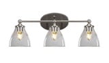 Capri 3 Light Vanity Light 23 Inch Length by Toltec - 5913-9523