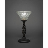 Elegante 1 Light Mini Table Lamp 14.5 x 7 Inches by Toltec  - 61-7145
