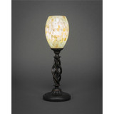 Elegante 1 Light Mini Table Lamp 16.5 x 5 Inches by Toltec  - 61-5165