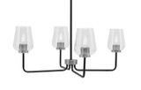 Sandia 4 Light Chandelier 11.25 Inch Tall and 29 Inch Wide by Toltec - 6204-1125-29