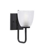 Sandia 1 Light Wall Sconce 9.75 Inch Tall and 5 Inch Wide by Toltec - 6221-975-5