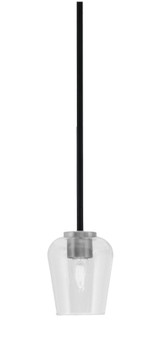 Sandia 1 Light Stem Mini Pendant 7 Inch Tall and 5 Inch Wide by Toltec - 6201-7-5