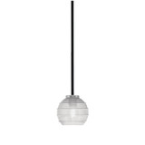 Sandia 1 Light Stem Mini Pendant 5.75 Inch Tall and 6 Inch Wide by Toltec - 6201-575-6