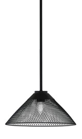 Sandia 1 Light Stem Mini Pendant 7 Inch Tall and 14 Inch Wide by Toltec - 6201-7-14