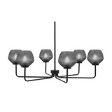 Sandia 6 Light Chandelier 10.25 Inch Tall and 36 Inch Wide by Toltec - 6206-1025-462