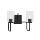 Sandia 2 Light Bath Vanity 11 Inch Tall and 14.75 Inch Length by Toltec - 6222-11-1475