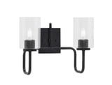 Sandia 2 Light Bath Vanity 11 Inch Tall and 14.75 Inch Length by Toltec - 6222-11-1475
