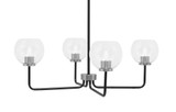 Sandia 4 Light Chandelier 10.25 Inch Tall and 30 Inch Wide by Toltec - 6204-1025-30