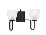 Sandia 2 Light Bath Vanity 9.75 Inch Tall and 15.5 Inch Length by Toltec - 6222-975-155