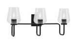 Sandia 3 Light Bath Vanity 11 Inch Tall and 26.25 Inch Length by Toltec - 6223-11-2625