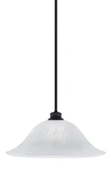 Stem 1 Light Medium Pendant 12 Inch Wide by Toltec - 72-BN-5881