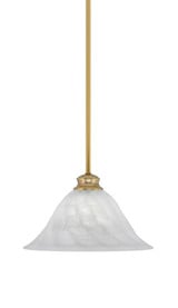 Stem 1 Light Medium Pendant 14 Inch Wide by Toltec - 72-BN-5731