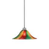 Stem 1 Light Large Pendant 16 Inch Wide by Toltec - 72-BN-767