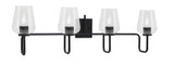 Sandia 4 Light Bath Vanity 11 Inch Tall and 36.25 Inch Length by Toltec - 6224-11-3625