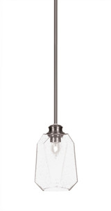 Rocklin 1 Light Small Pendant 9.75 Inch Tall by Toltec - 72-675-975-