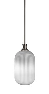 Carina 1 Light Small Stem Hung Pendant 15.25 Inch Tall by Toltec - 74-825-1525-