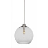 Kimbro 1 Light Medium Stem Hung Pendant 13.75 Inch Tall by Toltec - 70-1375-1375-