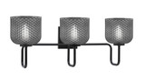 Sandia 3 Light Bath Vanity 10 In Tall and 27.25 In Length by Toltec - 6223-10-2715