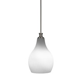Carina 1 Light Medium Stem Hung Pendant 18.75 Inch Tall by Toltec - 73-115-1875-