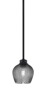 Zola 1 Light Stem Hung Small Pendant 7 Inch Tall by Toltec - 72-7-1