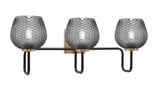 Sandia Three Light Bath Vanity 10 Inch Tall and 27.25 Inch Length by Toltec - 6223-10-2705